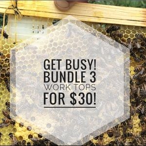 Bundle 3 Tanks normally $15 each for $30!